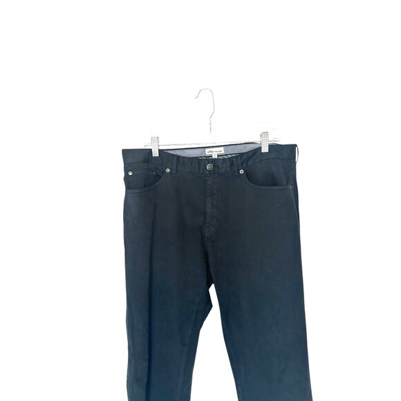 Peter Millar Mens Black Basic Ultimate Sateen 5 Pocket Straight Leg Pant Size 35 - Picture 3 of 10